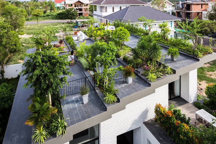 Vườn trên mái – ý tưởng hay và mới trong năm 2021