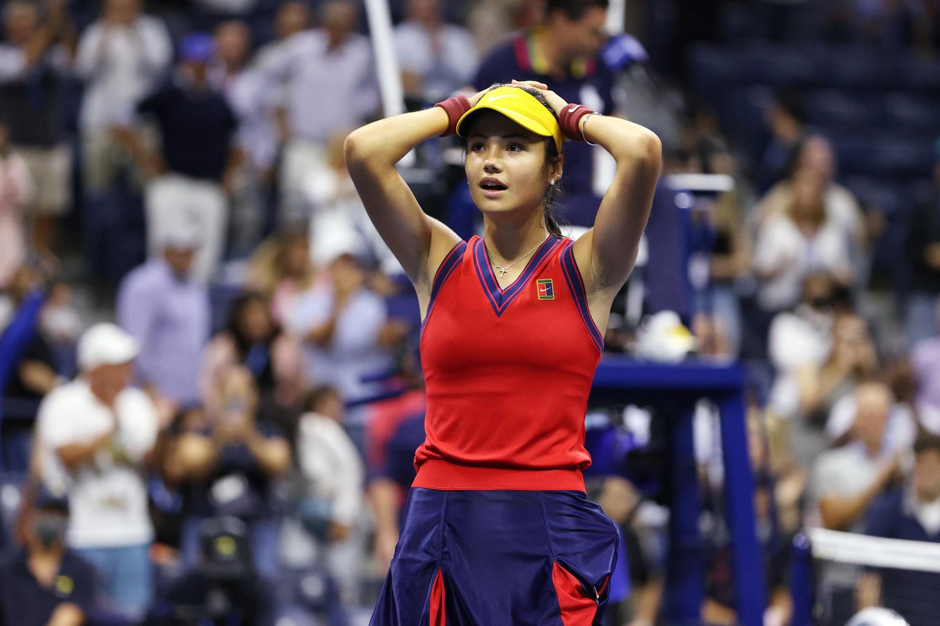 Raducanu chưa chơi trận chung kết WTA Tour nào trước Mỹ Mở rộng 2021