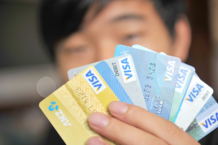Thẻ tín dụng ngày càng phổ biến hơn
